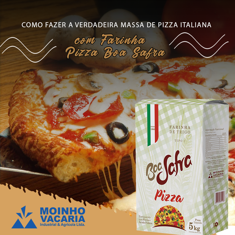 Farinha Italiana especial para abertura de Pizzas